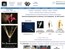Tablet Screenshot of naturkristall.de